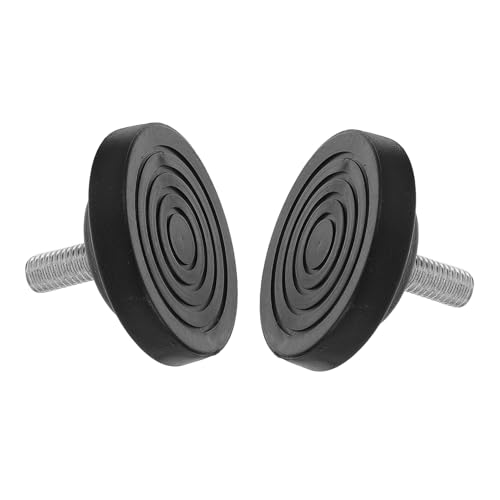 TOYANDONA 2PCS Adjustable Rubber Leveling Pads for Furniture