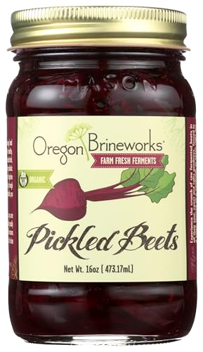 OREGON BRINEWORKS Organic Pickled Beet, 16 OZ
