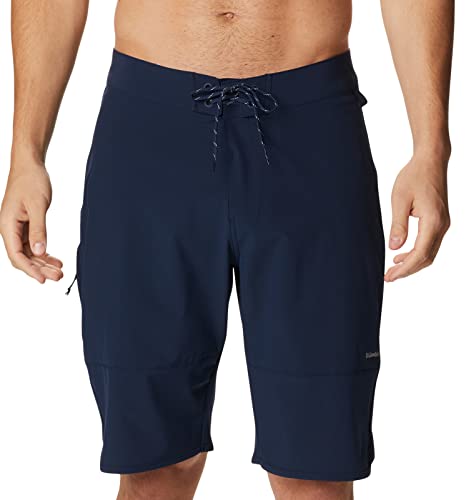 Columbia Men's Bagby Short, Collegiate Navy/White, 34 #TOP24