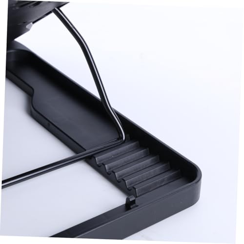 Base para laptop con 5 ventiladores y soporte ajustable miniatura 3