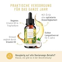 NATURTREU® Vitamin D3 K2 Tropfen hochdosiert & vegan - 100% pflanzlich – Ansicht 4