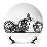 Matériau préféré : Notre décoration est faite de matériau céramique, qui est durable et a une surface lisse qui ne coupe pas vos mains