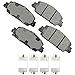 Akebono ACT1654 Ultra Premium Brake Pad Set, 1 Pack