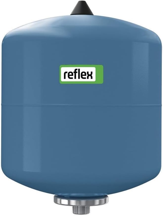 Reflex membranowe naczynie wzbiorcze 25 litrów 10 bar | Refix DE 25 7304013 | Naczynie wzbiorcze do instalacji wody użytkowej | do 70°C | niebieski | przyłącze G 3/4\