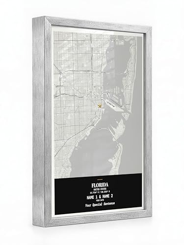 Custom City Map Wall Art