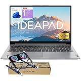Lenovo IdeaPad 2025 Family Laptop, 15.6' FHD Screen, Intel N6000 CPU, 8GB RAM,128GB eMMC, 10HR Battery, Win11, 1Yr ADP + Office 365 with 1TB Cloud, Laptop Cooler Bundle, Everyday Use