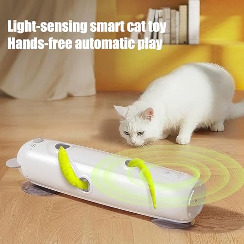 Jouet interactif pour chat électrique intelligent à détection de mouvement - 4