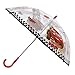 Produktbild Disney Stockschirm McQueen | in rot & transparent Cars | Kinder Regenschirm