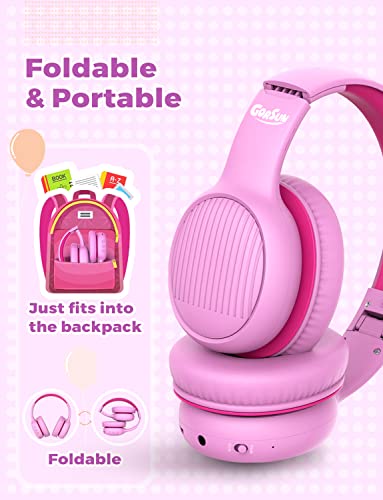 Gorsun Bluetooth Casque Audio Enfant, Casque Enfant Pliable sur l’oreille Volume limité Safe 85/94dB avec Micro, Casque… - Les Beatles, Paul McCartney, John Lennon, RIngo Starr, George Harrison Gorsun Bluetooth Casque Audio Enfant, Casque Enfant Pliable sur l'oreille Volume limité Safe 85/94dB avec Micro, Casque… – Image 7