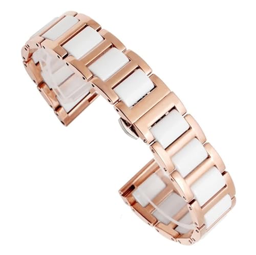Bracelet en céramique et acier inoxydable de haute horlogerie pour homme et femme