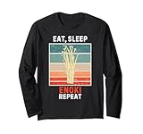 Retro Eat, Sleep Enoki Repeat Enoki Lover