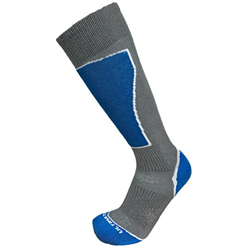Ultimate Socks Mens Lightweight Merino Wool Ski Snowboard Performance Blue Medium 6-8.5 #TOP7