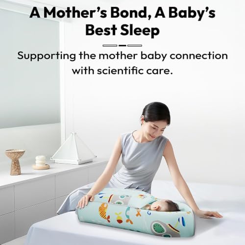 Image of StarAndDaisy Baby Bedding Set for New Born with Sleeping Bag, Mosquito Net & Bedding Set | Baby Sleeping Bag for New Born | Baby Nest.