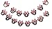 Kids Birthday Party Decoration For Girls,Minnie Mouse Inspired Happy Birthday Banner Pink by Alemon
