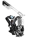 Deep Sea O2 | Only Full Face Snorkel Mask Designed to Protect Against Dangerous CO2 Build-Up | Panoramic View | Soft Nose for Diving | Anti-Fog | Camera Mount | Universal Size- Kids to Adult | Black