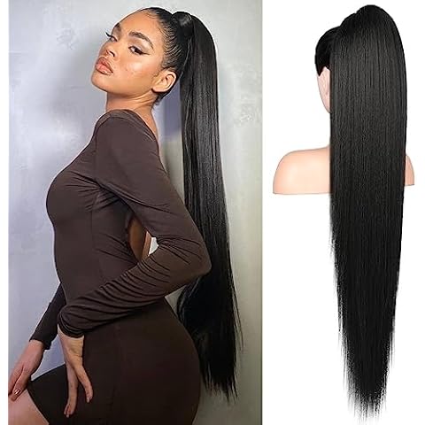 Flufymooz 36 Inch Ponytail Extension Cover