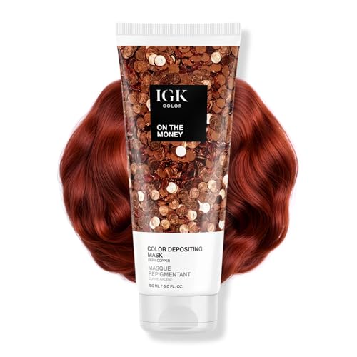 IGK Hair Gloss Toner & Color Depositing Mask | Fiery