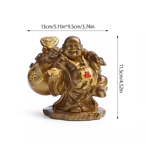 Mascota de té Buda Maitreya con cambio de color por temperatura 3