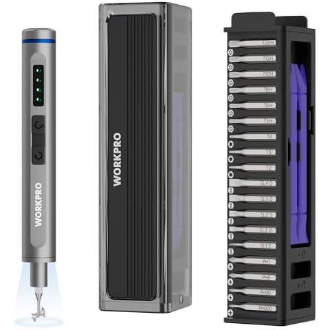 WORKPRO Mini Electric Screwdriver Set Cover