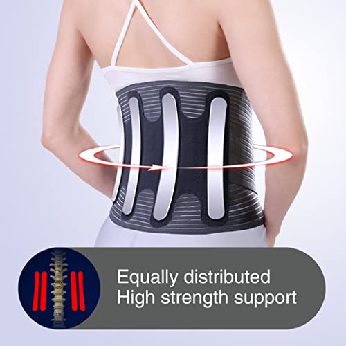 Cinturón de soporte lumbar elástico y ajustable con protección de cintura 5
