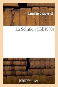 Paperback La Solution [French] Book
