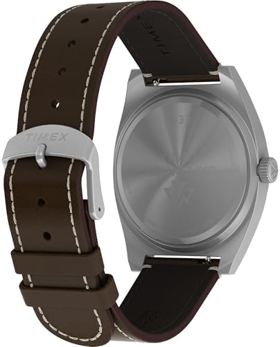 Timex Men's Expedition Capstone 39mm Watch - Brown Two- Piece Blue Dial Silver-Tone Case - 4