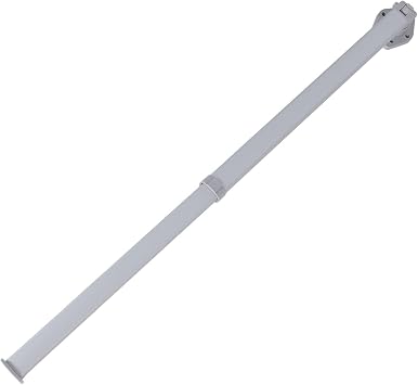 TELESCOPING ADJUSTABLE FOLDING ALUMINIUM LEG FOR RV BOAT TRAILER SILVER