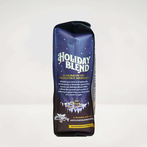 Raven's Brew Coffee Holiday Blend Molido 10oz miniatura 3