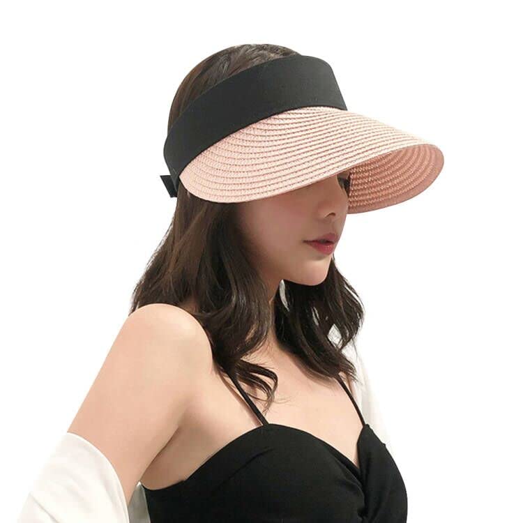 本日20時まで限定値下げ　新品　石井美保さん　広つば麦わら帽子 UVカット UVカット 広つば 麦わら帽子 2WAY 石井美保