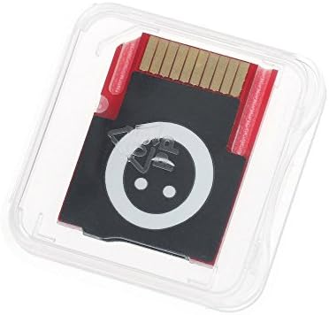 For PSVita Game Card to Micro SD TF Card Transfer Adapter Push to Eject for PSVita SD2Vita 1000 2000 Henkaku 3.60 Game Accessor - Red