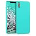 Produktbild kwmobile Apple iPhone XS Max Hülle - Handyhülle für Apple iPhone XS Max - Handy Case in Neon Türkis