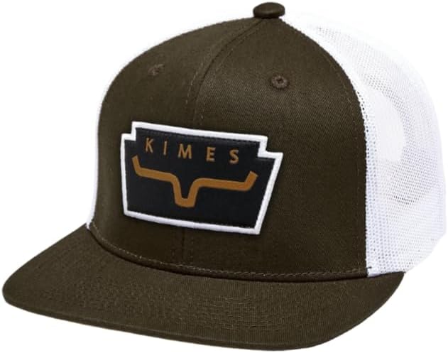 Kimes Ranch Unisex Texola Hat – High-Profile Western Snapback with Woven Patch
