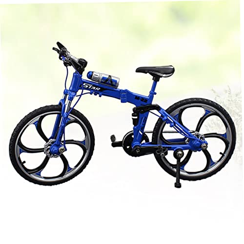 TOYANDONA Mini Modelo De Bicicleta Miniaturas De Brinquedo De Bicicleta Decoração Retrô Decoração De