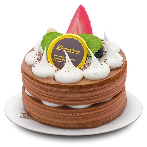 inheming Artificial Fake Cake Dessert Falsos Simulación de Pastel Modelo de Pastel Fiesta Postre Fotografía Accesorios Decoración