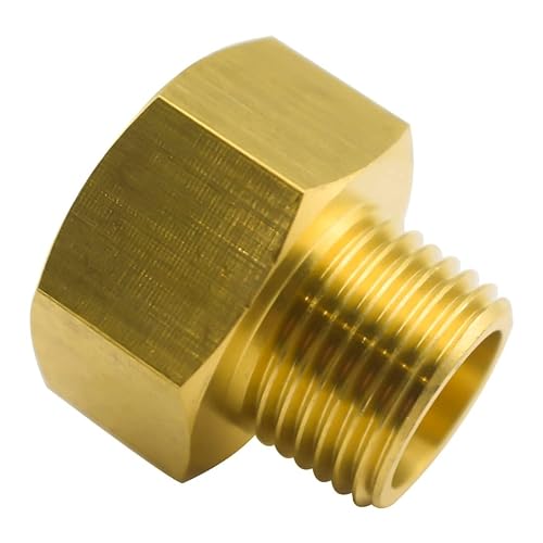 Zese BRASS-FITTING Pipe Fitting, Zese 3/4-Inch Npt Female Thread Pipe X 1/2-Inch Npt Male Thread Pipe Reducer Adapter Faucet Hose Connector cover
