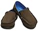 Crocs Santa Cruz Canvas PS Loafer (Toddler/Little Kid), Espresso/Espresso, 10/11 M US Little Kid