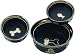 Ethical Pet Products (Spot) CSO6883 Ritz Copper Rim Cat Dish, 5-Inch, Black