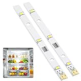 Set di 2 lampadine LED per frigorifero DC12 V 2 W, compatibili con Gorenje Rongsheng Hisense E349766 MDDZ-162A 1629348, compatibili con Kenwood KIFF5017, KIFF5020, KIFF7017, KIFF7020
