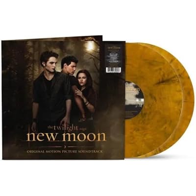 New Moon Original Motion Picture Soundtrack Exclusive Limited Tiger's Eye Color Vinyl 2x LP
