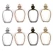 LANBEIDE Frame Pendants Bezel Charms Open Back Blanks Stars Bezel Hollow Mold Pressed Flower for Jewelry Resin Earring Necklace 20 PCS, Vase