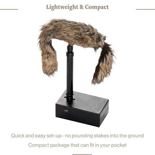 Lucky Duck Lil' Critter Quiver Lure for Coyote, Bobcat, Predator Hunting Decoy