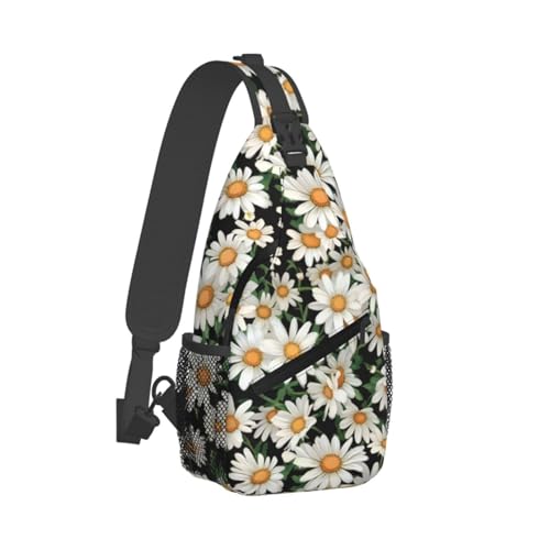 Bolso bandolera con estampado floral para viaje y senderismo miniatura 2