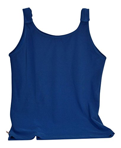 Tender Tanks Breast Cancer Adjustable Tank Top, Small, Limoges Blue