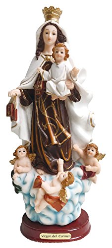 Virgin Carmen Statue Virgen Carmen Statue Lady of Mount Carmel St...
