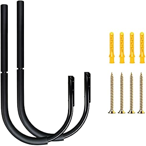 TWO STONES Surfboard Wall Mount | Surfboard Rack | Surf Board Wall Hangers | Longboard Wall Mount | Surf Rack for Wall and Roof