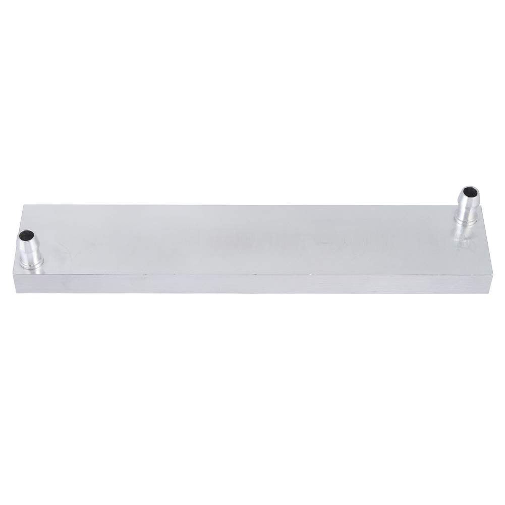 Aluminum CPU Liquid Cooling Block, 40x200x12mm Water Cooling Radiator with 9.5mm Interface, Leak Proof Design for PC/Industrial Systems