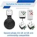 Sintron Wall Mount Holder for Dᴏt 3 & UK Google Mini, Smart Home Outlet Wall Mount Stand Hanger for Dot 3rd Generation Speaker Holder, Space Saving Accessories Without Messy Wires, for Room (Black)