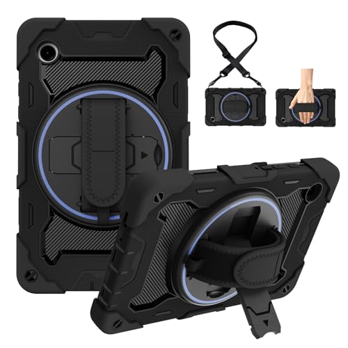 Coque antichoc Samsung Galaxy Tab A9 dragonne pour enfants