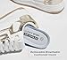 LUCKY STEP Women's Lace Up Fashion Casual Sneakers Low Top Walking Shoes Platform Comfort Non Slip Tennis Shoes(10 M US White Gold)