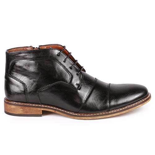 Metrocharm MC147 Men's Cap Toe Formal Dress Casual Oxford Ankle Boot2